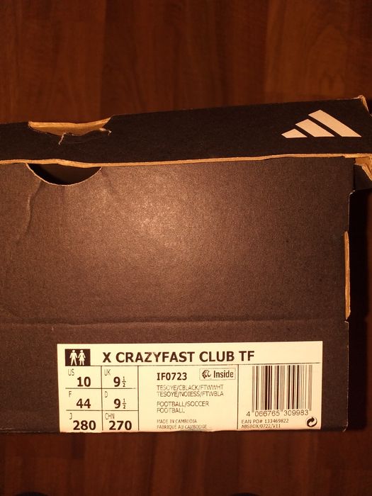 ADIDAS X CRAZYFAST CLUB TF ghete fotbal teren sintetic