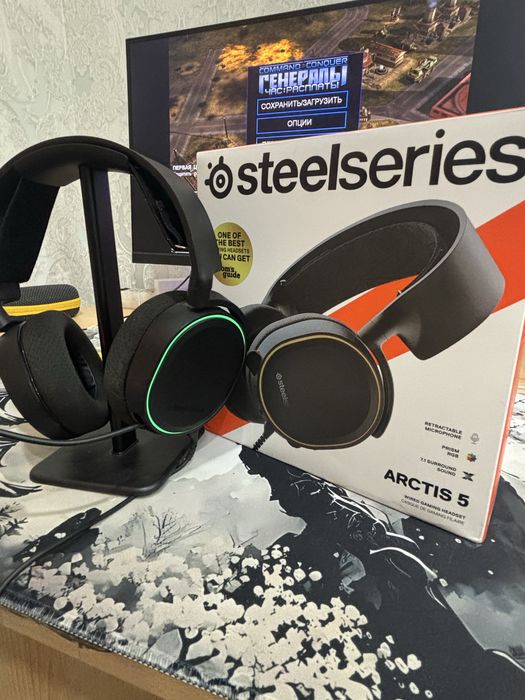 SteelSeries Arctis 5 — игровая гарнитура премиум-класса