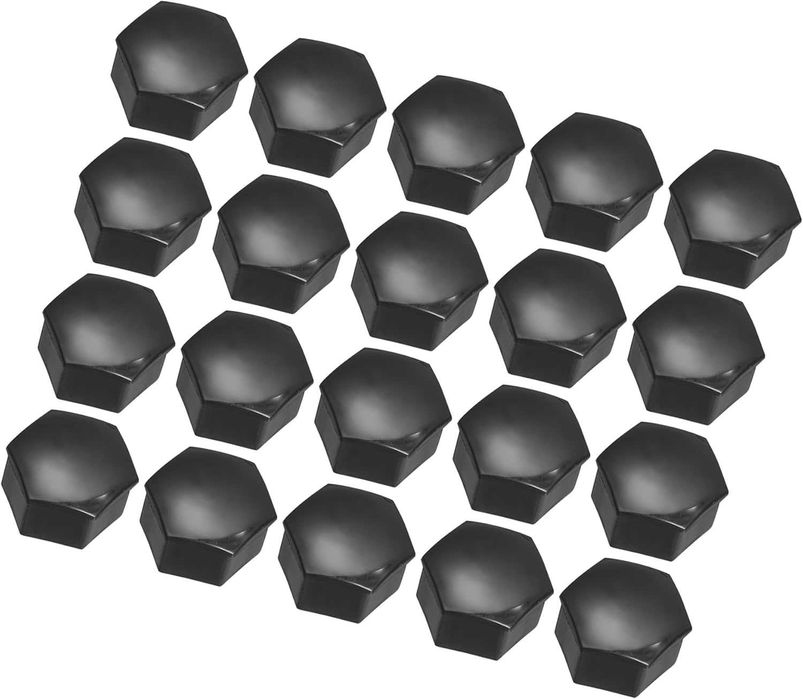 Комплект Капачки за болтове на джантите 21 мм - ЧЕРНИ 20бр.