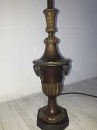 Lampa veioza veche din bronz masiv