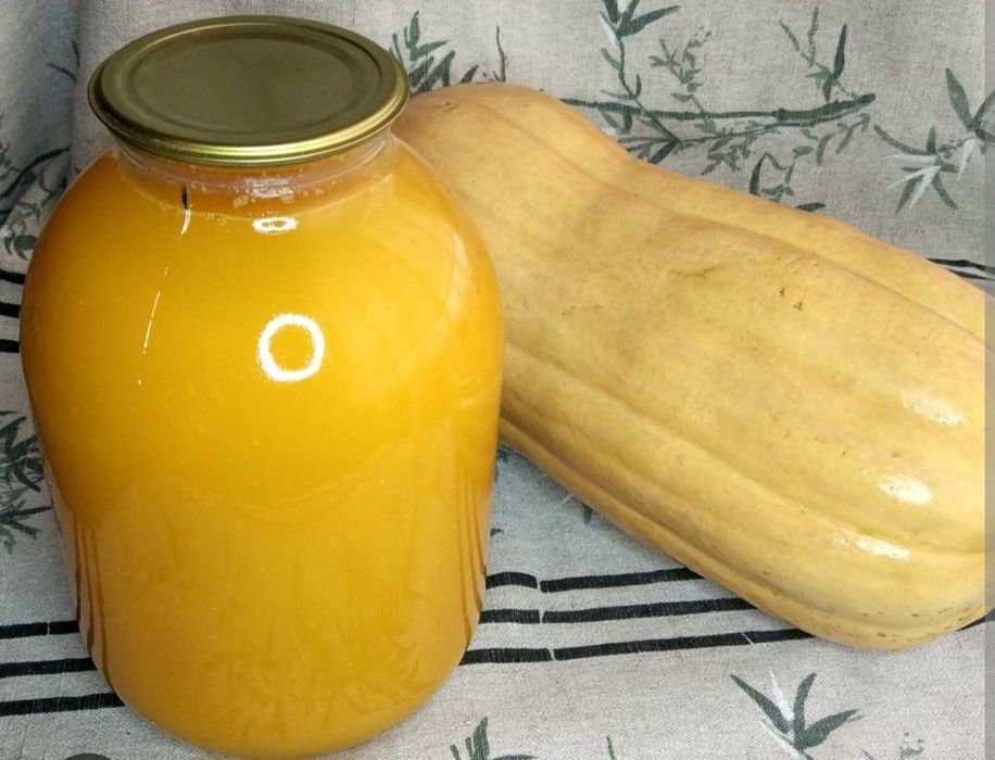 Тыквенный сок домашний
