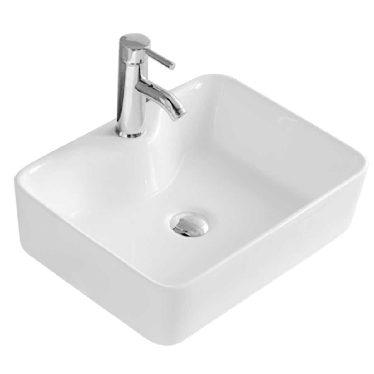 Lavoar, 49x38 cm, montaj pe blat, ceramica sanitara