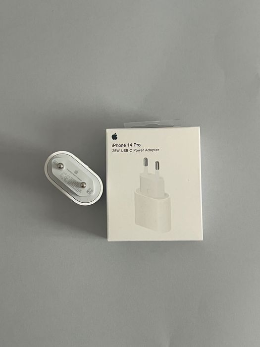 Нов оригинален адаптер за айфон 25W (iPhone 17) (Apple) Fast Charge