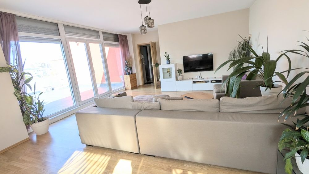 Proprietar, vand apartament tip Penthouse, 100 mp utili, 50 mp terase