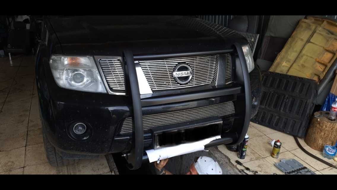 Кенгурятник на Nissan Navara Pathfinder