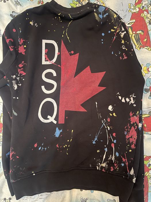 Bluză Dsquared2 DSQ – Paint Splatter Edition