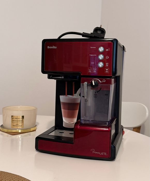 Espressor manual BREVILLE Prima Latte, 1,5 l