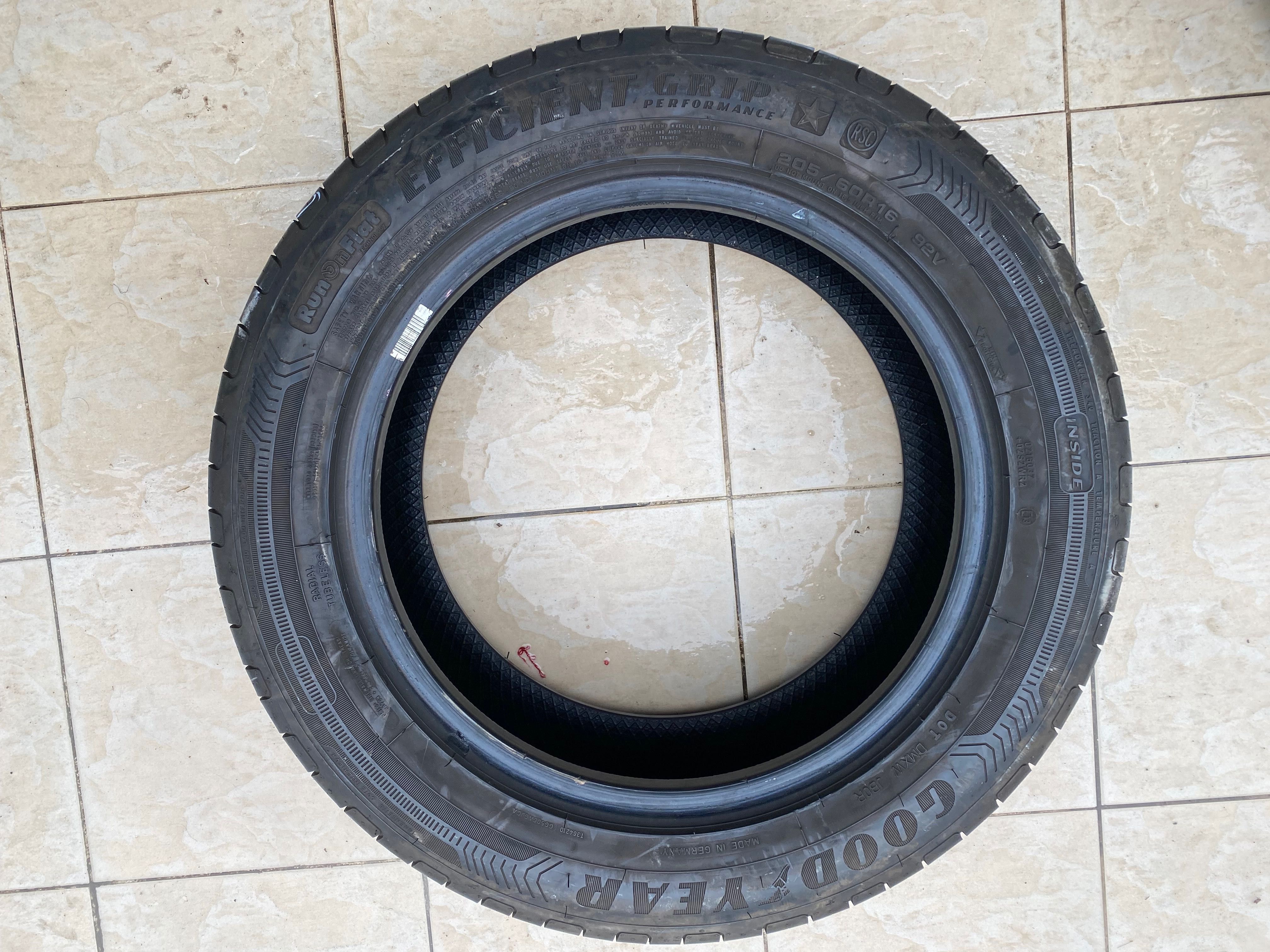 Гуми летни гума 205/60/16” GOODYEAR EFFICIENT,RunnFlat