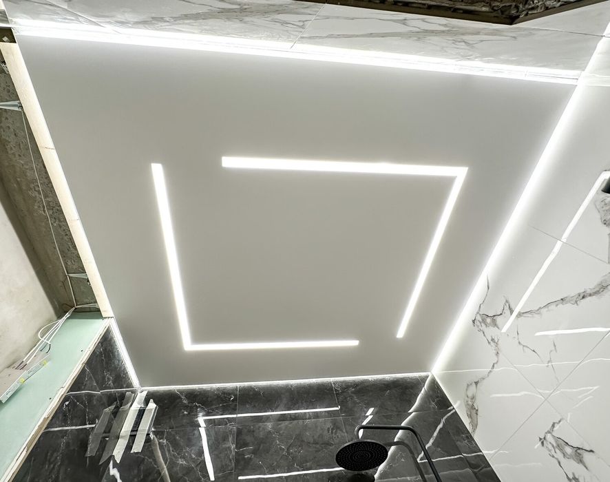 Натяжные потолки с гарантией