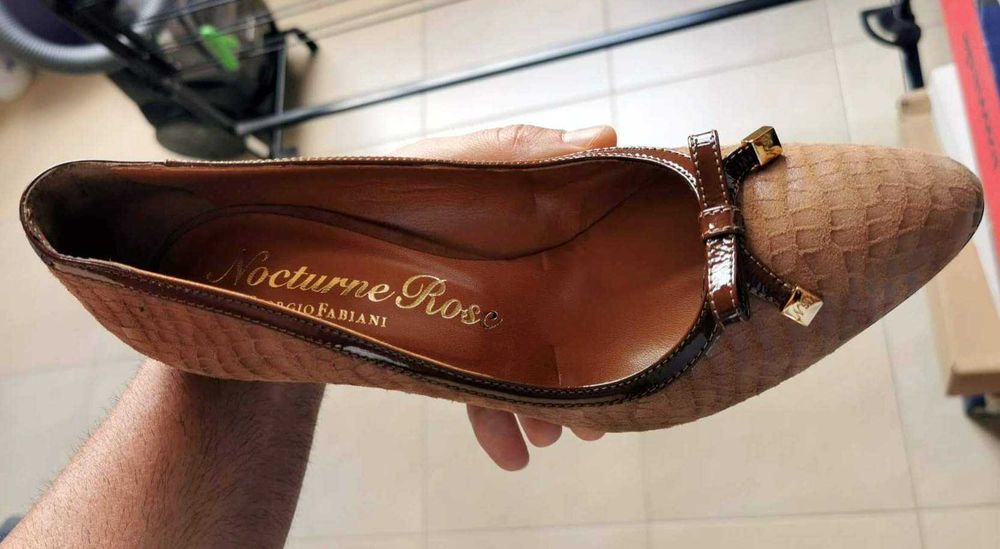 Pantofi dama  Stiletto Giorgio Fabiani - Nocturne Rose 38