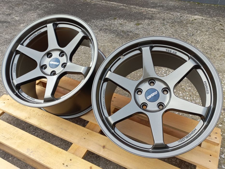 18.Rays T37 Volk Racing Forced Japan 9.5ж ет40 Mitsubushi Nissan Honda