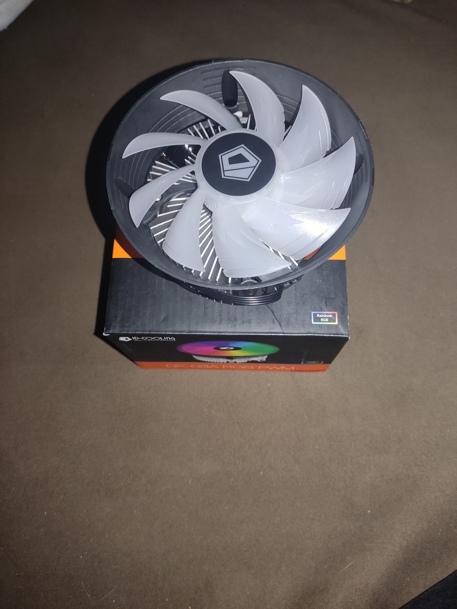 Кулер для процессора, ID-COOLING DK-03A RGB PWM, новый для AMD