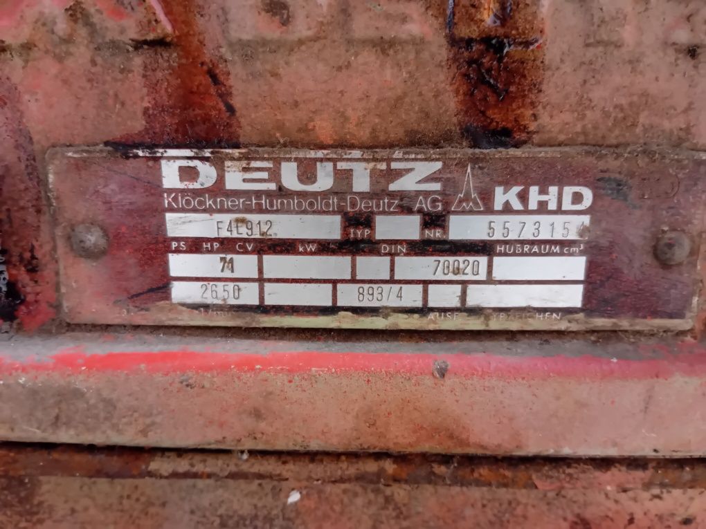 Motor deutz pentru piese