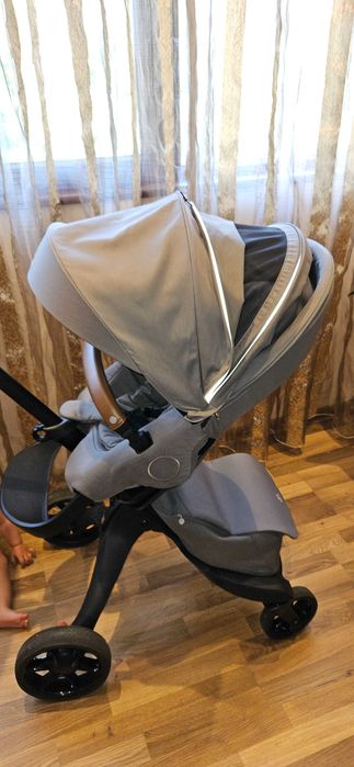 STOKKY XPLORY X + кош за новородено