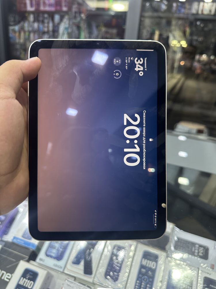 Ipad mini 6 sotiladi xolati yaxwi karobkasi yo pasport kopiya berladi