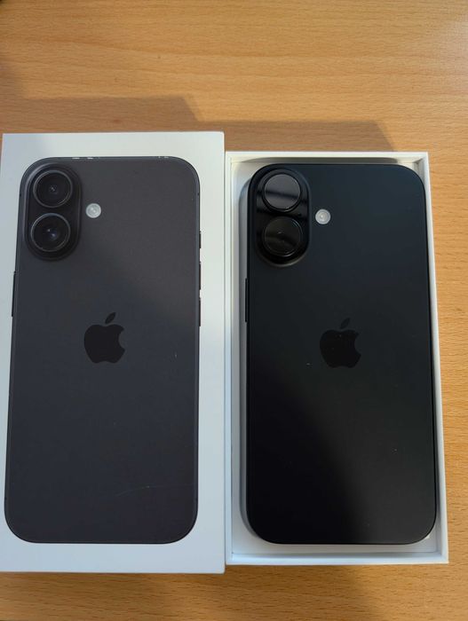 iPhone 16 128GB Black nou, 2 ani garantie
