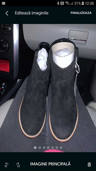 Ghete dama piele naturala