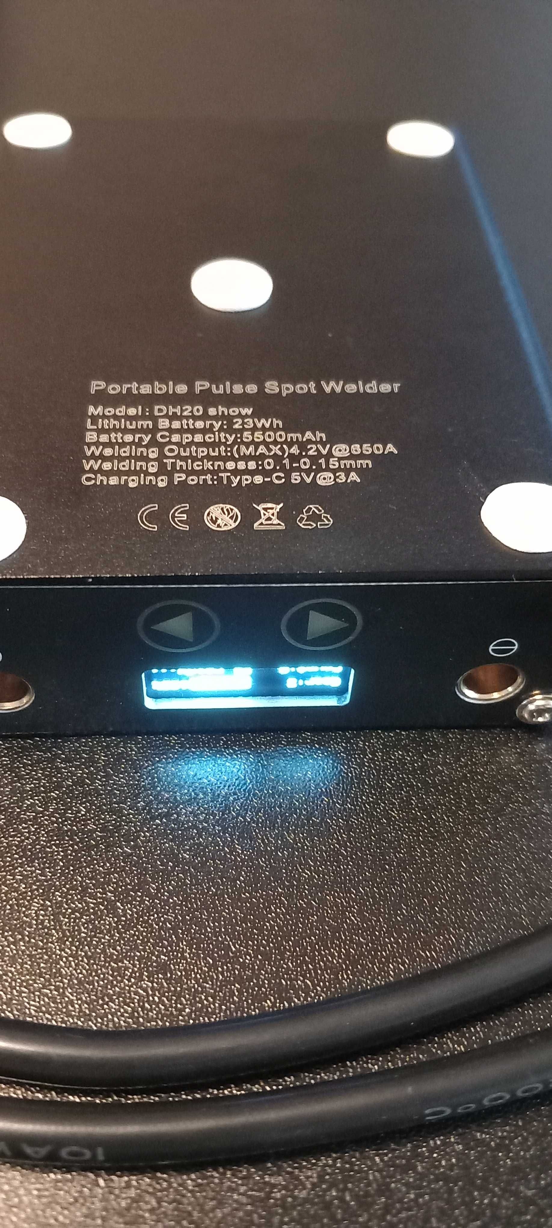 Aparat sudat/sudură în puncte platbandă/nichel/spot welder BFIRC DH20