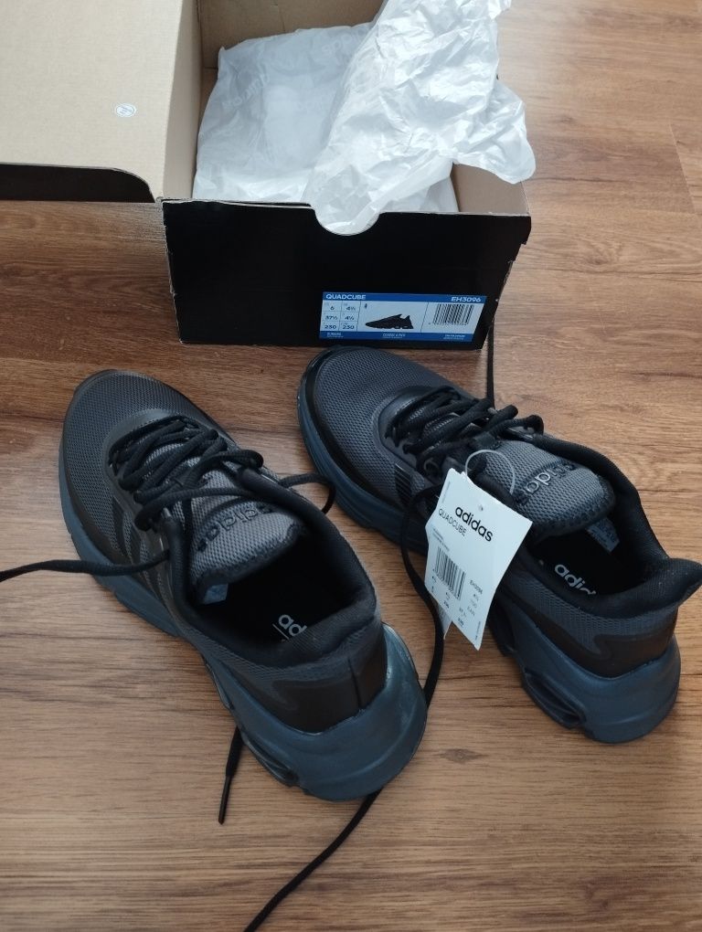 Adidas Quadcube Black EH3096 femei 37 1/3 EU