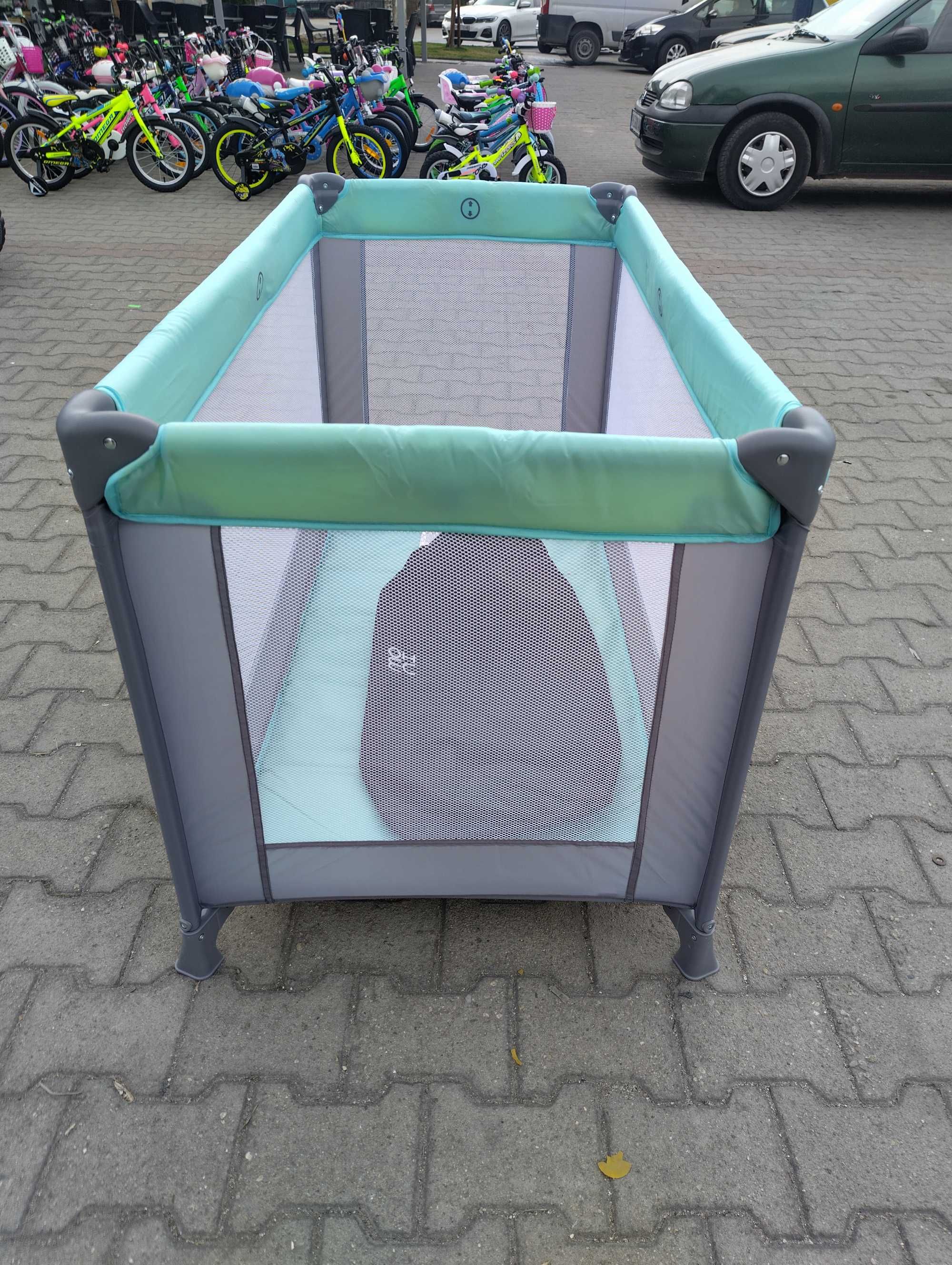 MONI Детска кошара SOLO мента