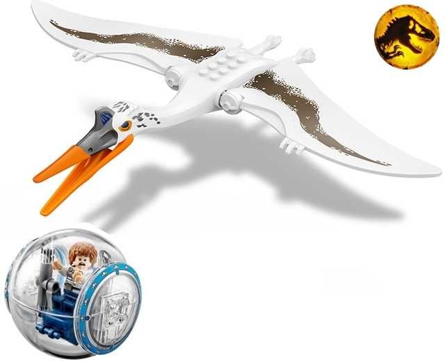 Dinozauri tip Lego de 30cm: Pteranodon sau Quetzalcoatlus