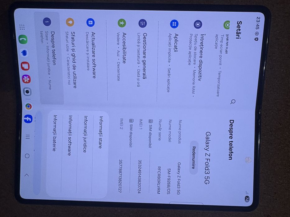 Samsung Galaxy Z Fold 3 5G 256Gb ID-XXL4827