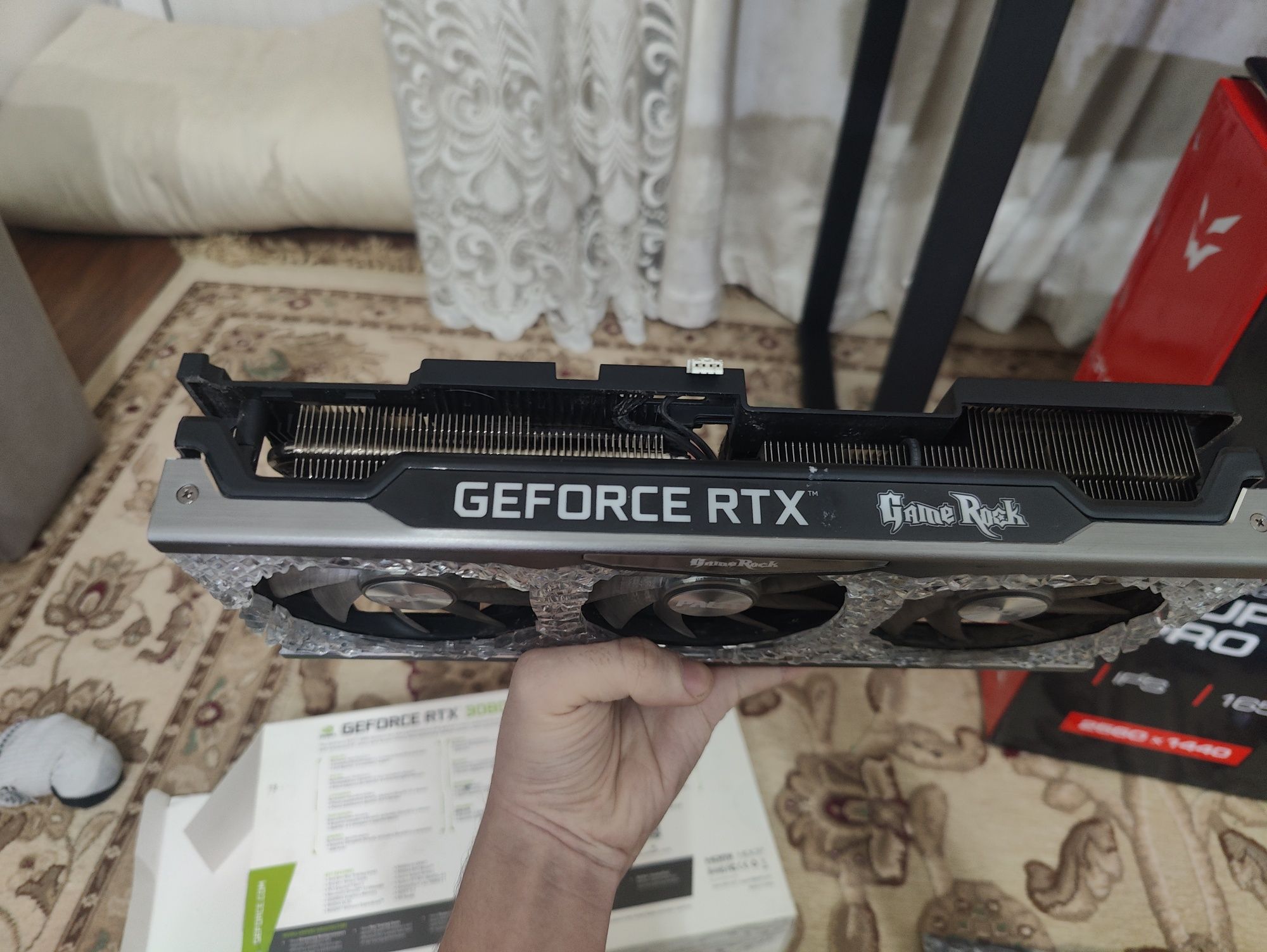 Система охлаждения "кожух"  от rtx 4080 от palit game rock
