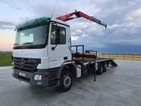 Mercedes Benz Actros 2532 !! Platforma utilaje + macara !!