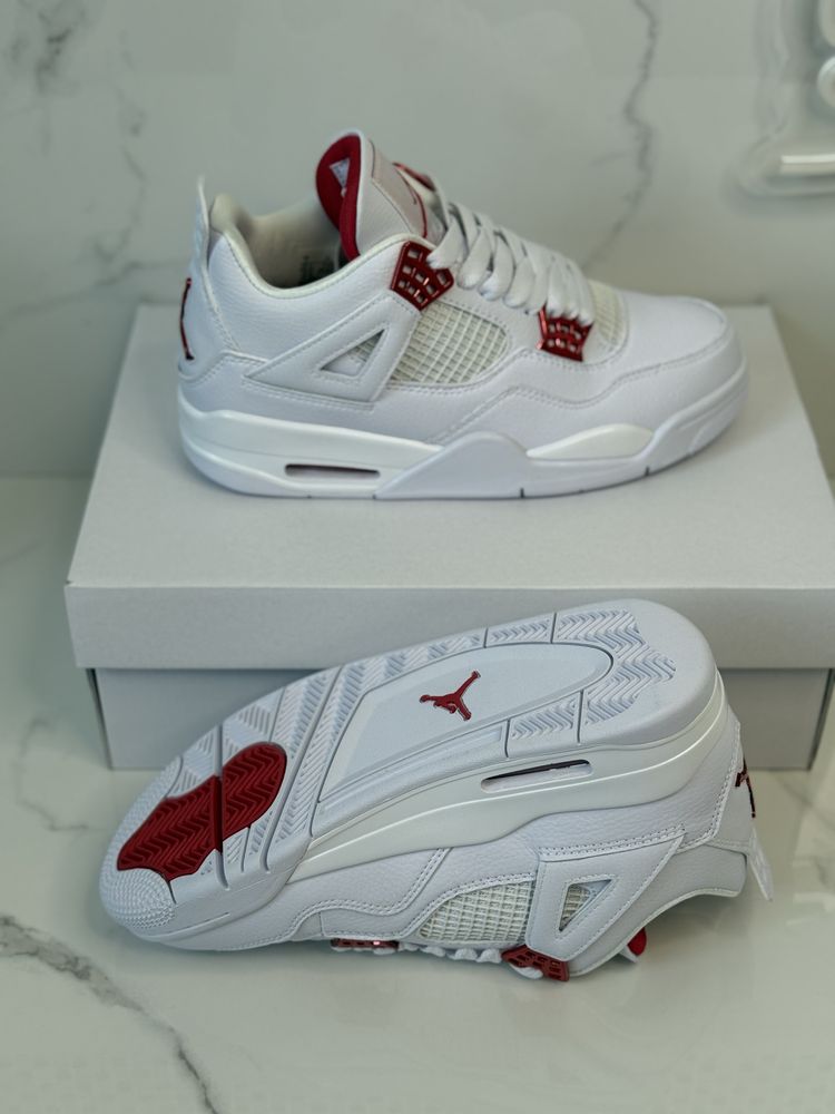 Air Jordan 4 Retro Metallic Red