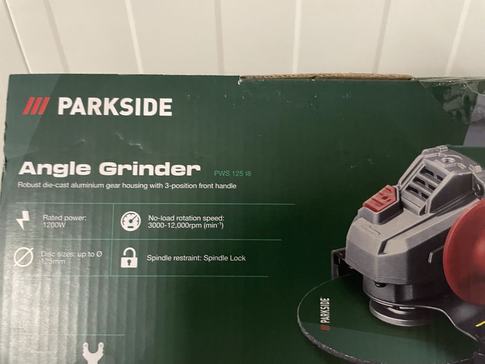 Ъглошлайф Parkside PWS 125 I8 1200W 230V