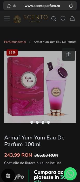 Parfum yum yum armaf