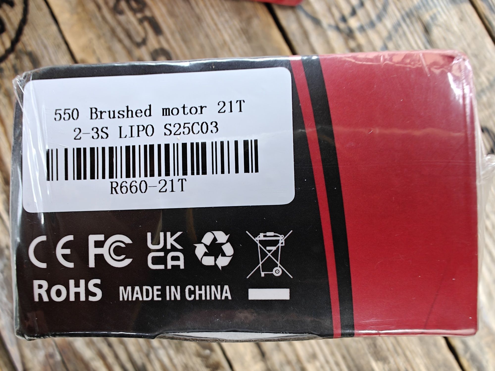 Motor brushed Surpass hobby dimensiune 550 21T nou, sigilat