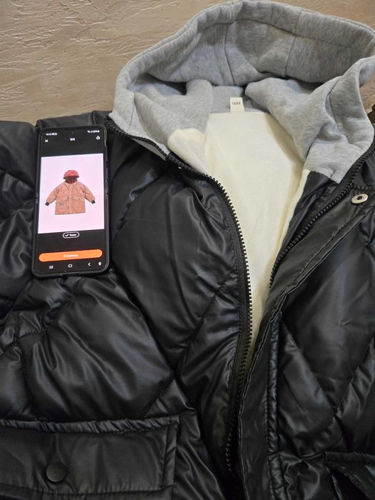 Новая зимняя курта для мальчика