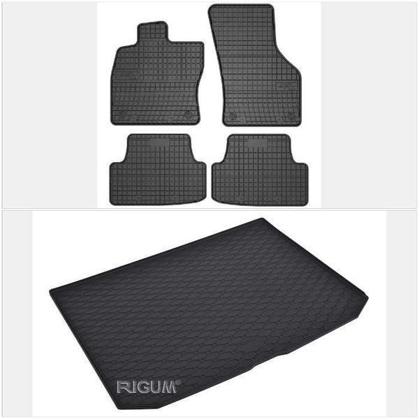 Гумени стелки и багажник AUDI A3 8V и Sportback Seat Leon от 2012-2019