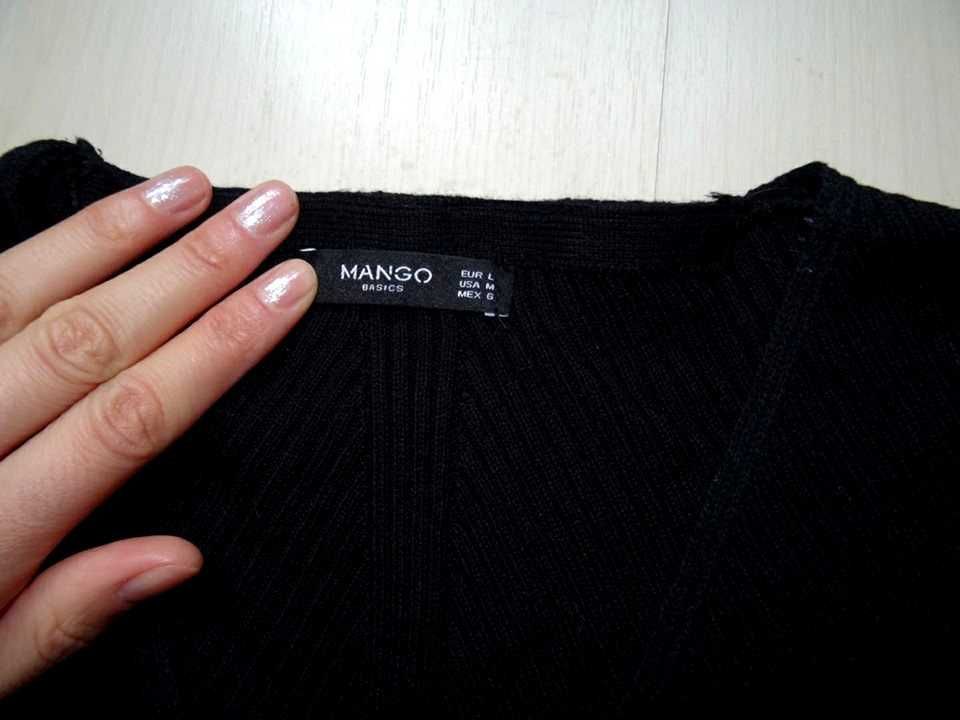 Rochie tricotata MANGO din bumbac, masura L