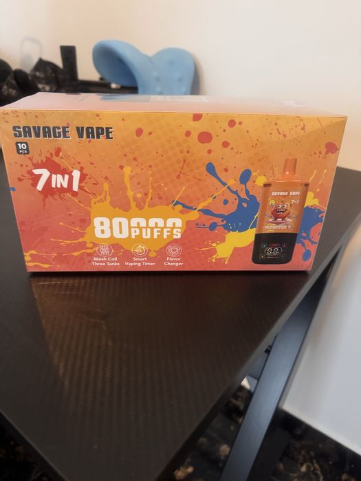 Vape 80.000 7 in 1 pachet x2 buc