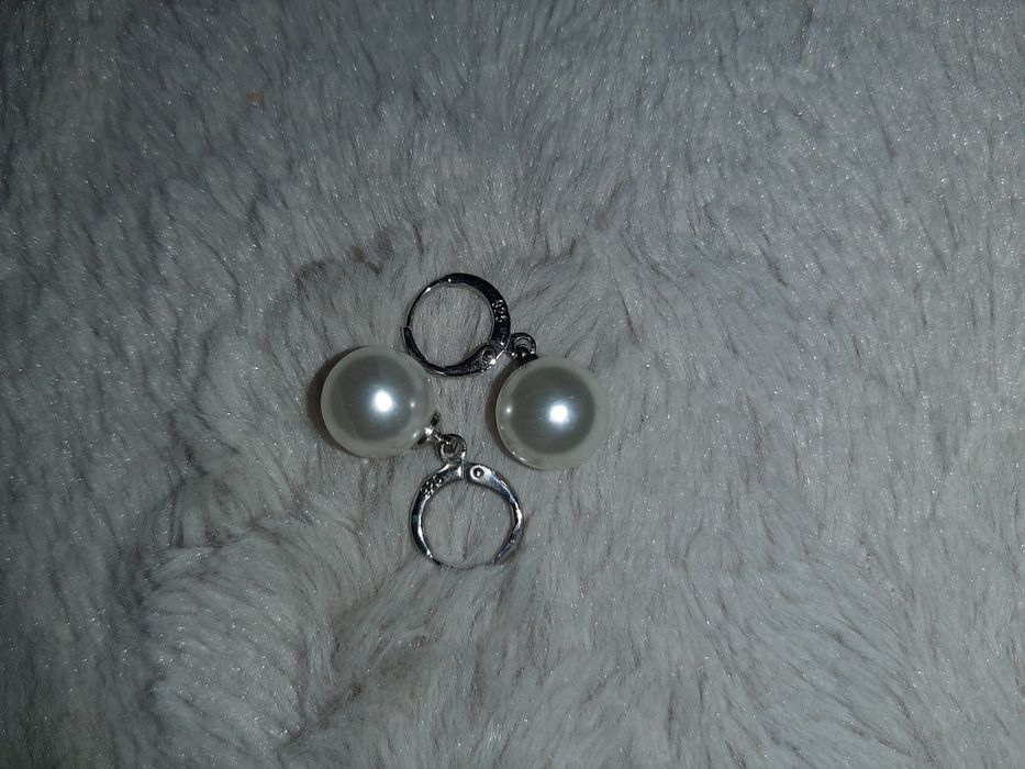 Сребърни обеци 2 чифта