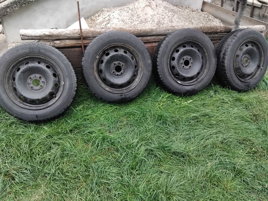 Jante 4×100 cu cauciucuri de iarna 185 65 r15