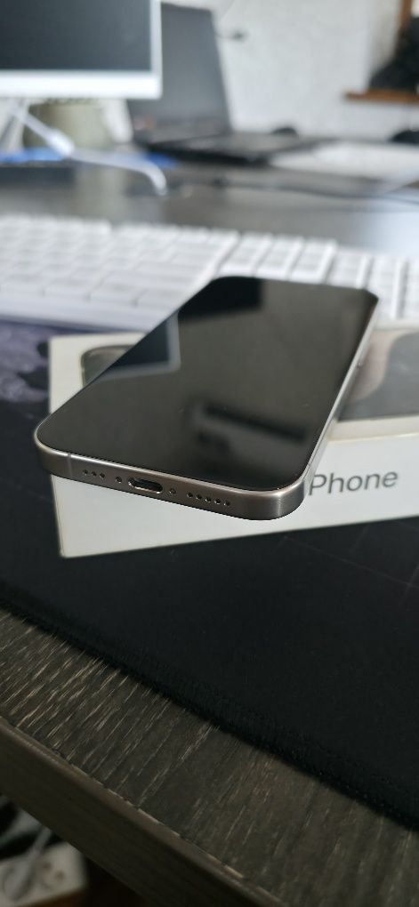Iphone 15pro Natural Titanium dual sim