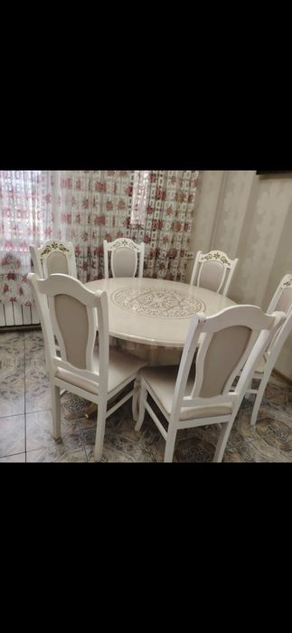 Стол и 6 стульев. Дизайн супер