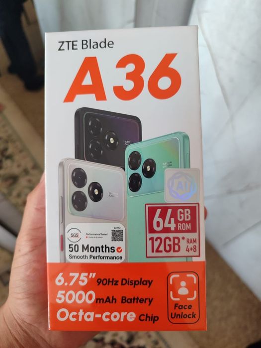 ZTE Blade A36 смартфон