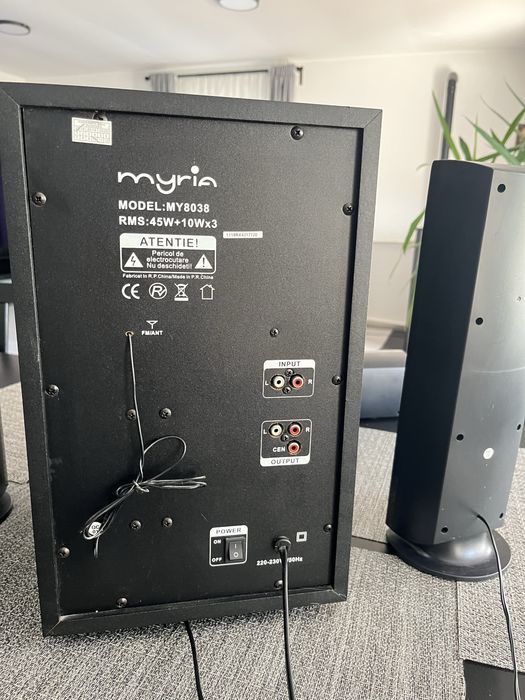 Boxe Sistem audio Myria 8038
