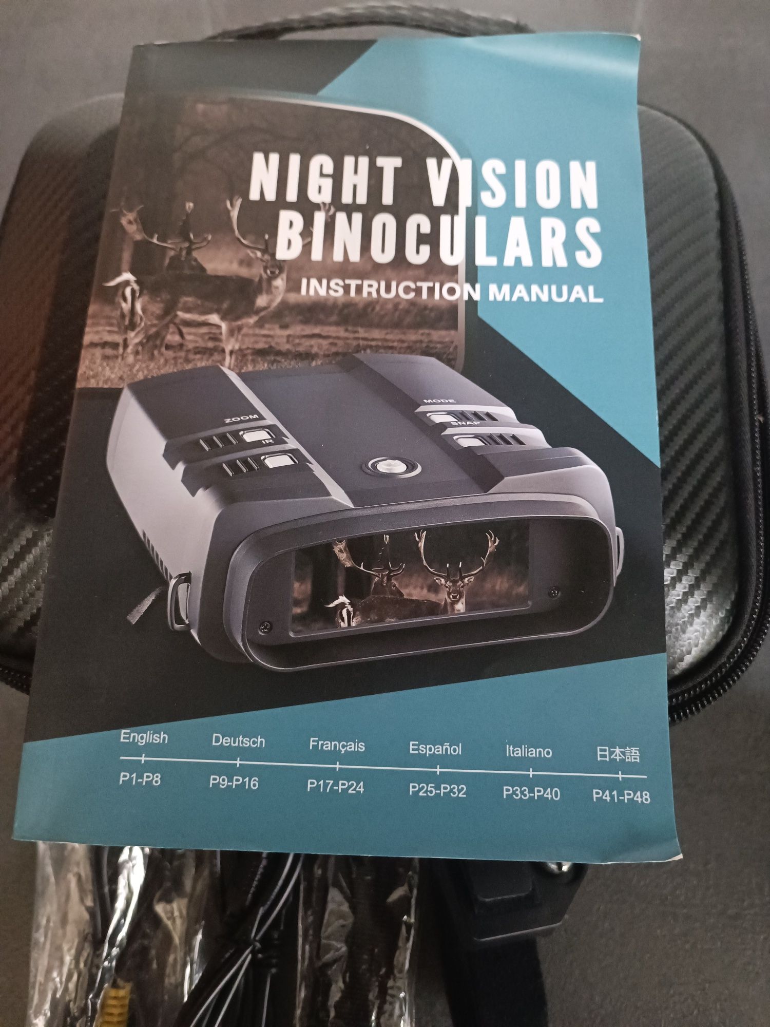 Binoclu digital cu nightvision