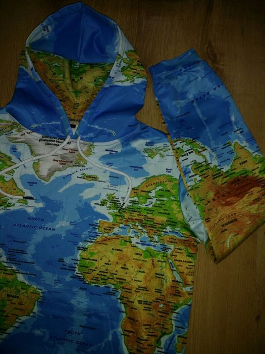 Hanorac model hartă mărimea S