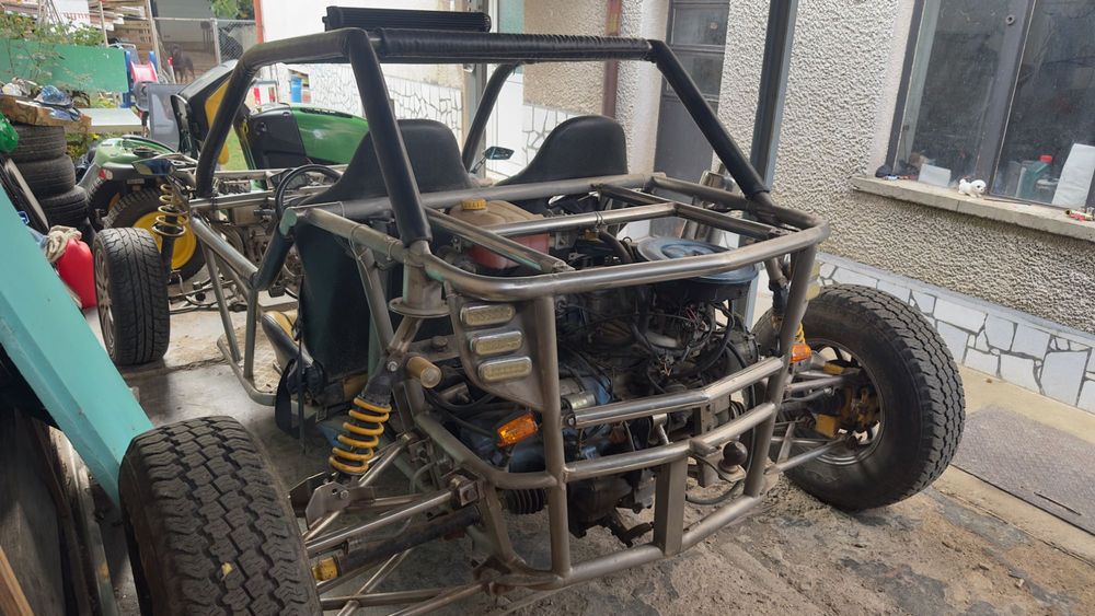 Уникално самоделно бъги 1.5 бензин - Звяр от неръждаема стомана