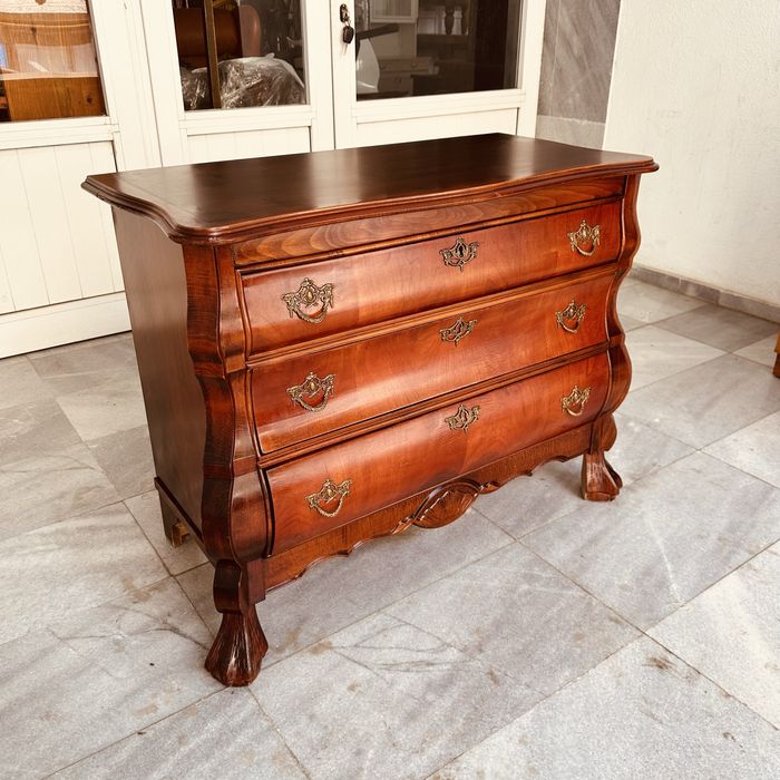 Античен немски скрин Romdura Stilmoebel-бароков стил,масивен и изискан