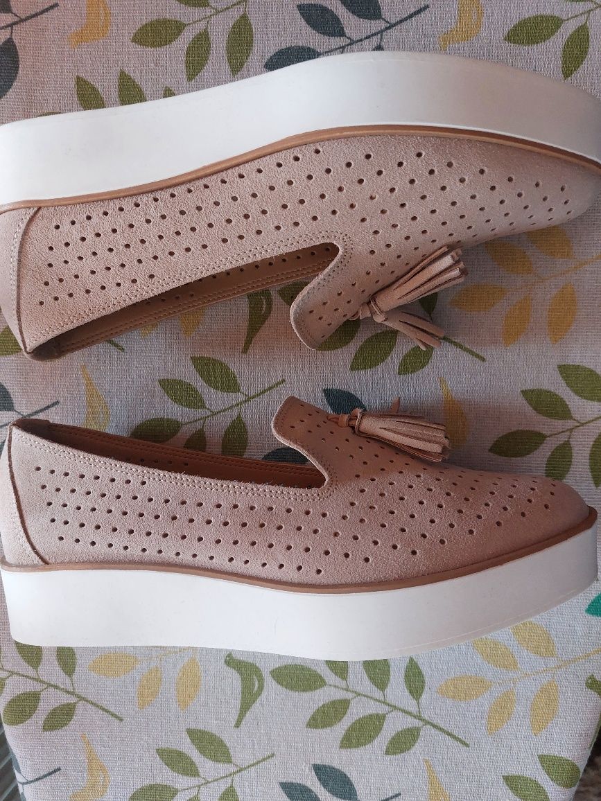 Pantofi/ Balerini Lascana piele naturala 40