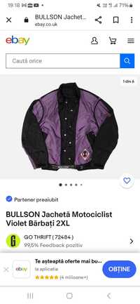 Geaca moto xxl Bullson impermeabila