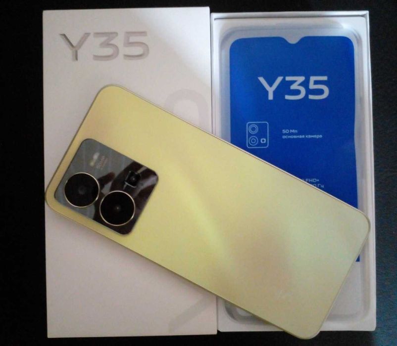 Vivo Y35 гарантияси бор, yangi olingan Srochna sotiladi!