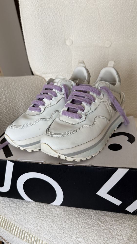 Adidași din piele Liu Jo Wonder Maxi - 35